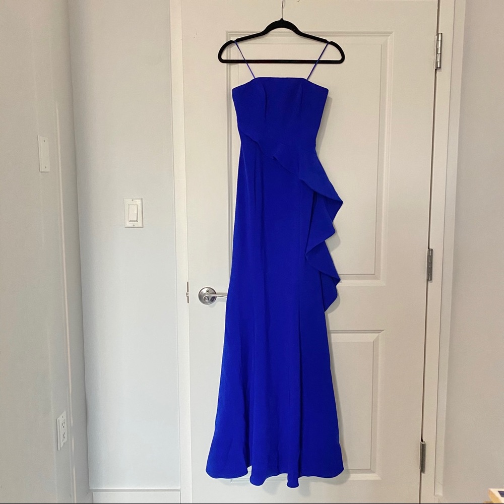 Jay Godfrey Cobalt Royal Blue Gown